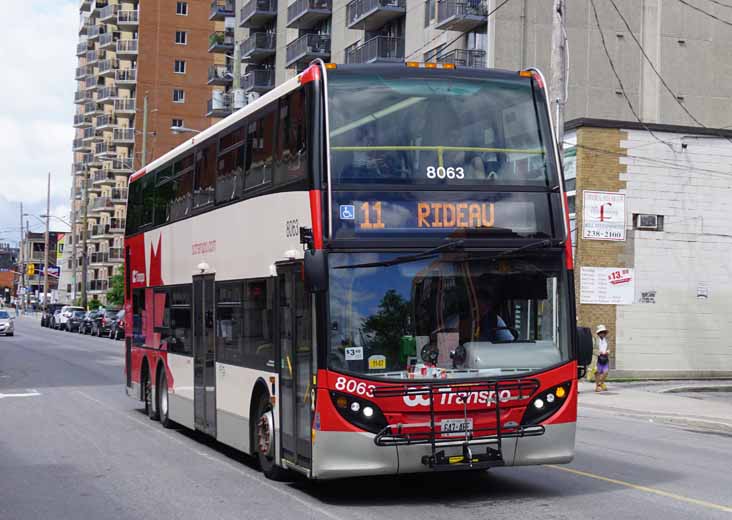 OC Transpo Alexander Dennis Enviro500 8063